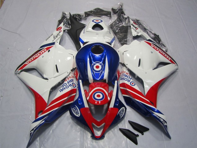 Migliori Carena Moto Honda CBR600RR 2009-2012 - Bianco Blu Rosso