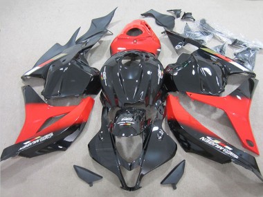 Migliori Kit Carena Moto ABS Honda CBR600RR 2009-2012 - Rosso Nero Lucido
