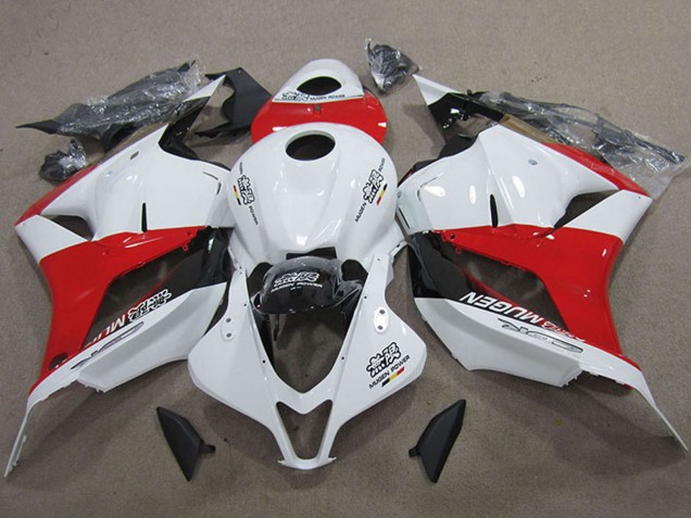 Migliori Kit Carena Moto Completo Honda CBR600RR 2009-2012 - Bianco Rosso Nero Lucido