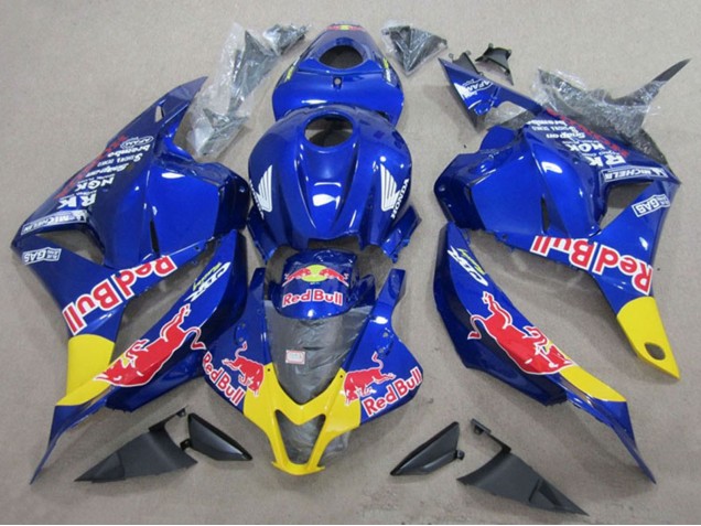 Migliori Carena Moto Honda CBR600RR 2009-2012 - Blu Giallo Red Bull