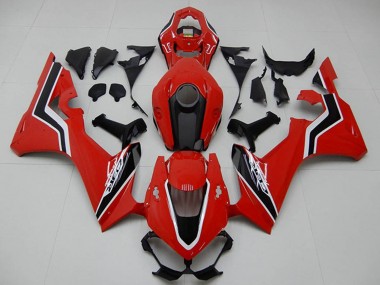 Migliori Carena Moto Honda CBR1000RR 2017-2023 - Rosso Nero Bianco