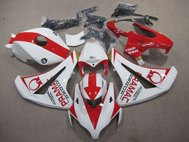 Migliori Carena Moto Honda CBR1000RR 2008-2011 - Bianco Rosso Pramac