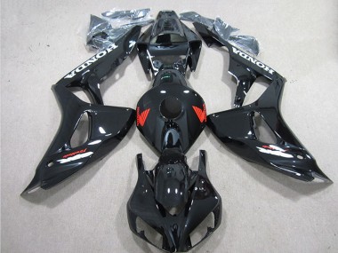 Migliori Carena Moto Honda CBR1000RR 2006-2007 - Nero Lucido Rosso