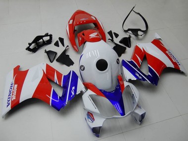 Migliori Carena Moto Honda VFR 800 2002-2013 - Bianco Rosso Blu