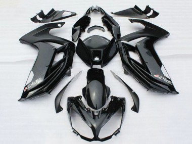 Migliori Carena Moto Kawasaki ER6F 2012-2014 - Nero Lucido Decal