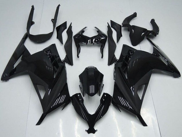 Migliori Carena Moto Kawasaki ZX300R 2013-2018 - Nero Lucido