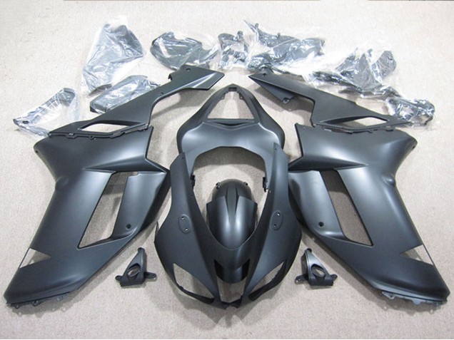 Migliori Kit Carena Moto ABS Kawasaki ZX6R 2007-2008 - Nero