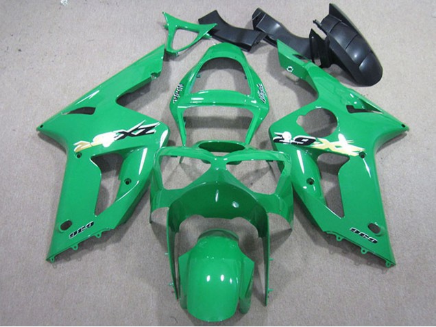 Migliori Kit Carena Moto Kawasaki ZX6R 2003-2004 - Verde