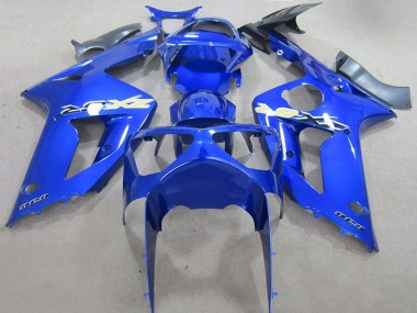 Migliori Carena Moto Kawasaki ZX6R 2003-2004 - Blu