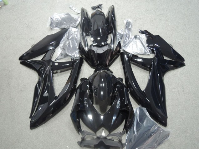 Migliori Carena Moto Suzuki GSXR 600 2008-2010 - Nero Lucido