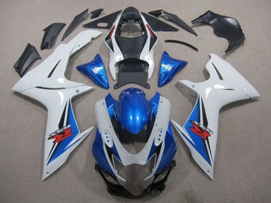 Migliori Carena Moto Suzuki GSXR 600 2011-2024 - Bianco Blu Nero Rosso