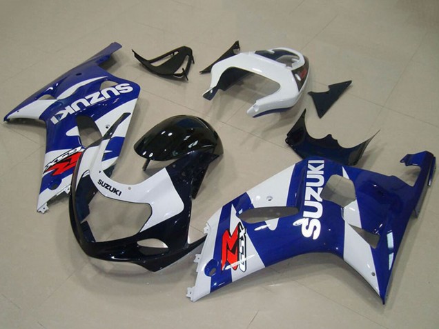Migliori Carena Moto Suzuki GSXR 750 2001-2003 - Blu Bianco