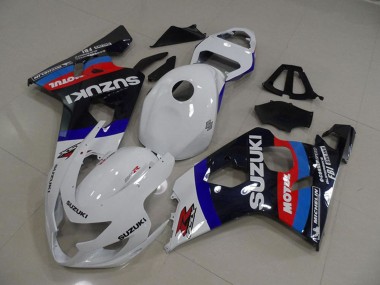 Migliori Carena Moto Suzuki GSXR 750 2004-2005 - Bianco Blu Rosso Nero Motul