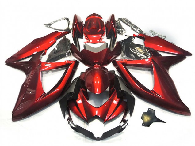 Migliori Carena Moto Suzuki GSXR 750 2008-2010 - Lucido Rosso