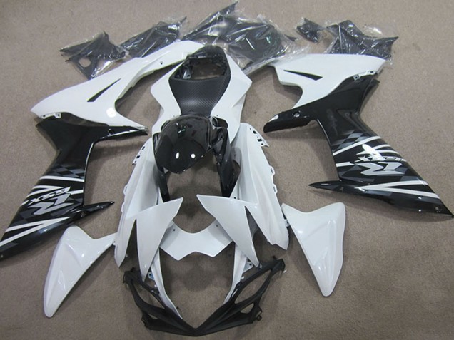 Migliori Carena Moto Suzuki GSXR 750 2011-2024 - Bianco Nero
