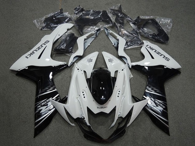 Migliori Carena Moto Suzuki GSXR 750 2011-2024 - Bianco Nero