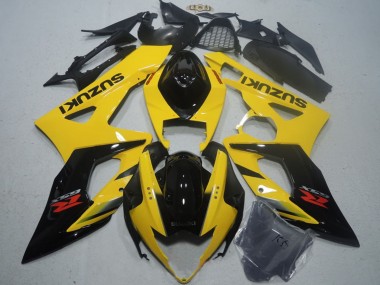 Migliori Carena Moto Suzuki GSXR 1000 2005-2006 - Giallo Nero Lucido
