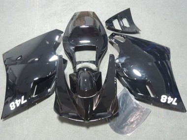 Migliori Carena Moto Ducati 748 1993-2005 - Nero Lucido
