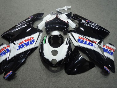 Migliori Carena Moto Ducati 749 999 2003-2004 - Bianco Nero Lucido Parts Unlimited