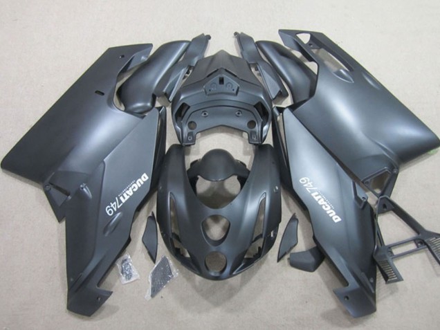 Migliori Carena Moto Ducati 749 2003-2004 - Nero Opaco