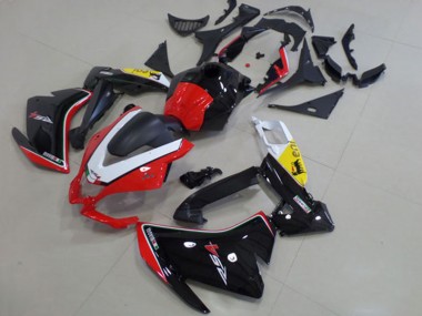 Migliori Carena Moto Aprilia RS4 50 125 2012-2018 - Bianco Rosso Giallo Nero Lucido
