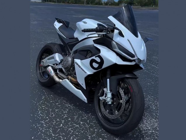 Migliori Carena Moto Aprilia RS660 2020-2024 - Bianco