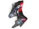 Migliori Carena Moto BMW S1000RR 2015-2016 - Blu Rosso Fibra di Carbonio