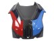 Migliori Carena Moto BMW S1000RR 2023-2024 - Blu Rosso Fibra di Carbonio