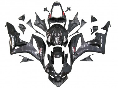 Migliori Carena Moto Honda CBR600RR 2007-2008 - Grigio Nero Lucido Decals