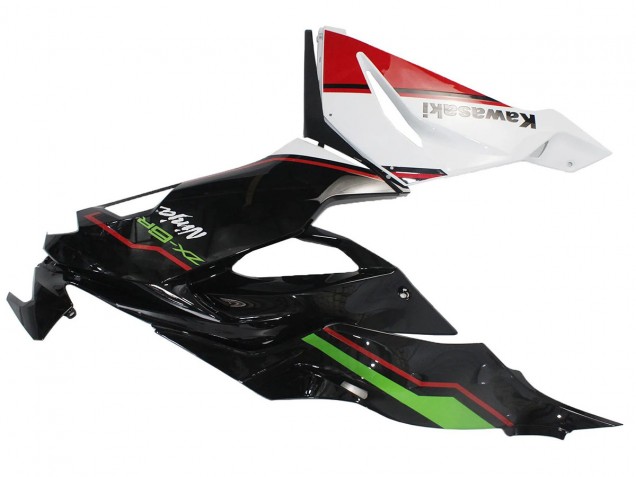 Migliori Carena Moto Kawasaki ZX6R 2019-2022 - Verde Nero Lucido Bianco Rosso