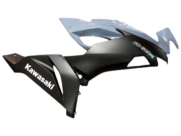Migliori Carena Moto Kawasaki ZX6R 2019-2022 - Grigio Nero Opaco