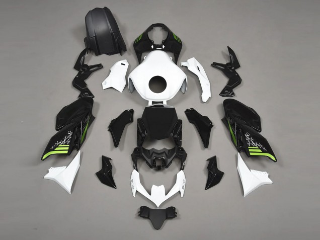 Migliori Carena Moto Kawasaki Z900 2020-2024 - Nero Bianco