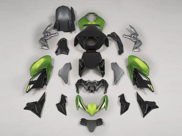Migliori Carena Moto Kawasaki Z900 2020-2024 - Nero Verde