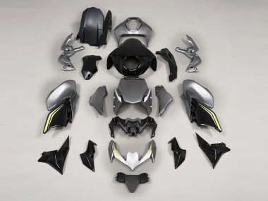 Migliori Carena Moto Kawasaki Z900 2020-2024 - Grigio Nero
