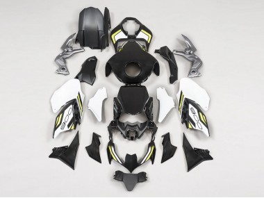 Migliori Carena Moto Kawasaki Z900 2020-2024 - Nero Bianco Giallo