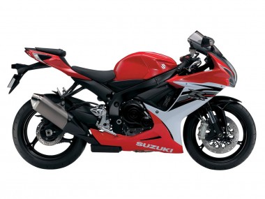 Migliori Carena Moto Suzuki GSXR 600/750 2011-2024 - Rosso Bianco Nero