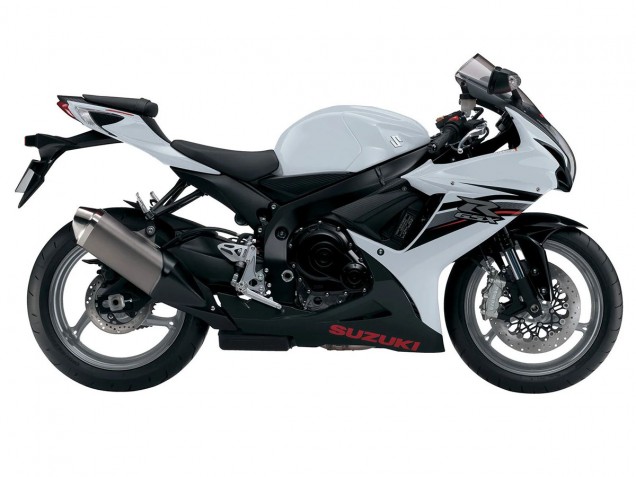 Migliori Carena Moto Suzuki GSXR 600/750 2011-2024 - Bianco Nero