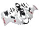 Migliori Carena Moto Suzuki GSXR 600/750 2011-2024 - Bianco Nero Lucido Rosso Decal