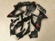 Migliori Carena Moto Suzuki GSXR 600/750 2006-2007 - Nero Lucido