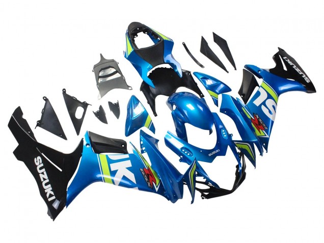 Migliori Carena Moto Suzuki GSXR 600/750 2011-2024 - Blu Bianco Verde Nero
