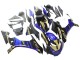 Migliori Carena Moto Yamaha YZF R1 2015-2019 - Blu Oro Nero