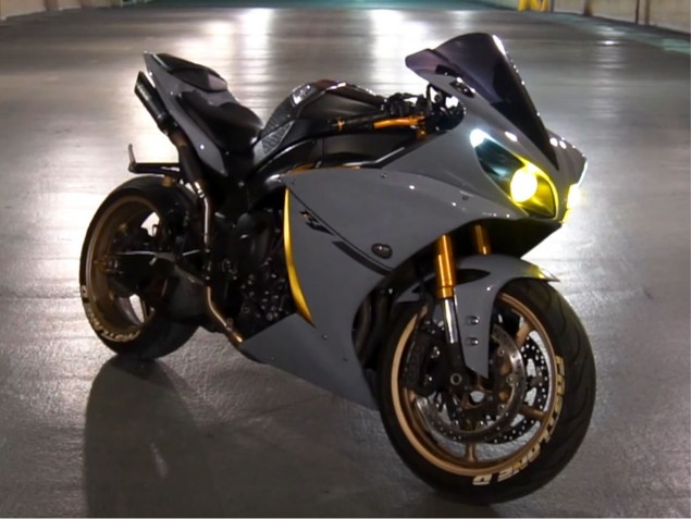 Migliori Carena Moto Yamaha YZF R1 2007-2008 - Nardo Grigio