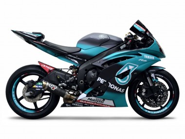 Migliori Carena Moto Yamaha YZF R6 2008-2016 - Verde Chiaro Bianco Nero Petronas
