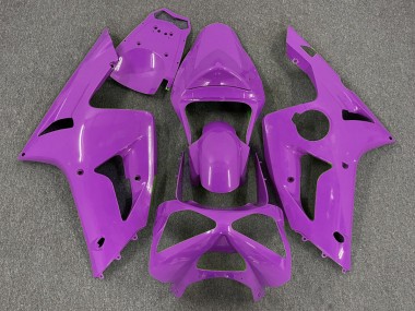 Magenta Lucido Tinta Unita 03-04 Kawasaki ZX6R Carena