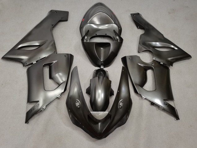 Metallo Argento 05-06 Kawasaki ZX6R Carena