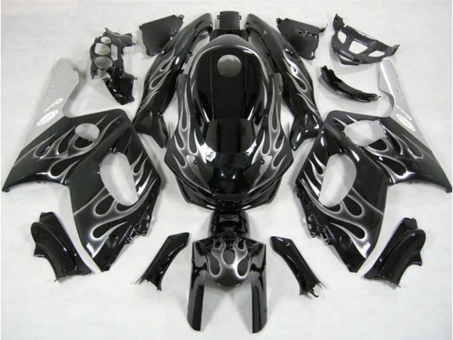 Nero & Argento Fiamma 98-07 Yamaha YZF600 Carena