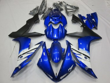 Nero Blu & Bianco 04-06 Yamaha R1 Carena