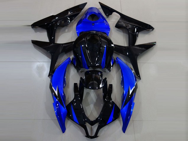 Nero Lucido & Blu 07-08 Honda CBR600RR Carena