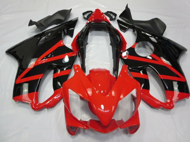 Nero Lucido & Rosso 04-07 Honda CBR600 F4i Carena