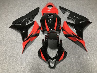 Nero Lucido & Rosso 07-08 Honda CBR600RR Carena